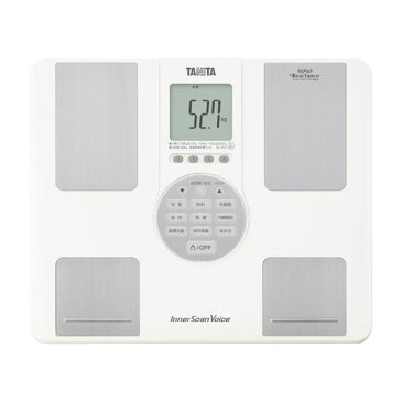 タニタ 体重計 インナースキャンVoice BC-202-WH