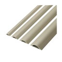 (まとめ) エレコム 床用モール 幅75mm×長さ1m ベージュ LD-GA1507 1本 【×10セット】