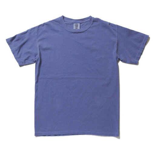 Tシャツ S フローブルー 綿100% 50回 ウォッシュ加工 ガーメント後染め 6.2オンス ヘビーウェイト 半袖 ティーシャツ Tシャツ S フローブルー 綿100% 50回 ウォッシュ加工 ガーメント後染め 6.2オンス ヘビーウェイト 半袖 ティーシャツ
