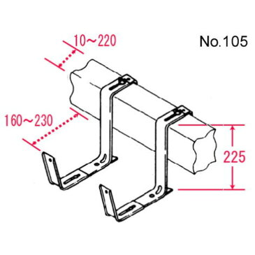 プランターハンガー/園芸用品 【650型プランター用 ワイド型】 ステンレス製 保護クッション付き 日本製 〔園芸 プランター用品〕