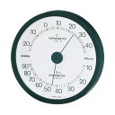 (まとめ)EMPEX 温度・湿度計 エクシード 温度・湿度計 壁掛用 TM-2302 ブラック【×3セット】(2)