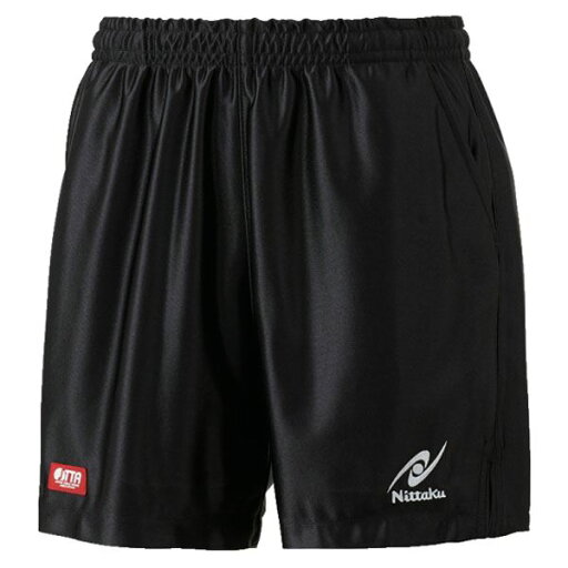 ニッタク(Nittaku)卓球パンツ RUMISTAR SHORTS(ルミスターショーツ)男女兼用 NW2503 ブラック XO ニッタク(Nittaku)卓球パンツ RUMISTAR SHORTS(ルミスターショーツ)男女兼用 NW2503 ブラック XO