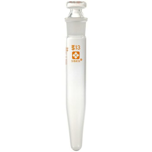 【柴田科学】共通摺合共栓遠心沈殿管 円錐形 平栓付 目盛なし 10mL【10個】 010280-13106A 【柴田科学】共通摺合共栓遠心沈殿管 円錐形 平栓付 目盛なし 10mL【10個】 010280-13106A