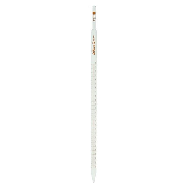 ■サイズ・色違い・関連商品■【柴田科学】メスピペット 中間目盛 カスタムA 1mL【10本】 021040-1A■【柴田科学】メスピペット 中間目盛 カスタムA 2mL【10本】 021040-2A■【柴田科学】メスピペット 中間目盛 カスタムA 3mL【10本】 021040-3A■【柴田科学】メスピペット 中間目盛 カスタムA 5mL【10本】 021040-5A■【柴田科学】メスピペット 中間目盛 カスタムA 10mL【10本】 021040-10A■【柴田科学】メスピペット 中間目盛 カスタムA 0.5mL【10本】 021040-05A■【柴田科学】メスピペット 中間目盛 カスタムA 0.2mL【10本】 021040-02A■【柴田科学】メスピペット 中間目盛 カスタムA 0.3mL【10本】 021040-03A■【柴田科学】メスピペット 中間目盛 カスタムA 0.1mL【10本】 021040-01A■【柴田科学】メスピペット 中間目盛 カスタムA 20mL【10本】 021040-20A■【柴田科学】メスピペット 中間目盛 カスタムA 25mL【10本】 021040-25A[当ページ]関連商品の検索結果一覧はこちら■商品内容【柴田科学】メスピペット 中間目盛 カスタムA 25mL■商品スペック容量:25mL全長(mm):435上部外径φ(mm):7.5材質:ほうけい酸ガラスガラス種類:D目盛:0.1mL許容誤差(mL):±0.1mL綿栓止:無原産国:TAIWANトレサビ：有入数:10本■送料・配送についての注意事項●本商品の出荷目安は【3 - 6営業日　※土日・祝除く】となります。●お取り寄せ商品のため、稀にご注文入れ違い等により欠品・遅延となる場合がございます。●本商品は仕入元より配送となるため、沖縄・離島への配送はできません。