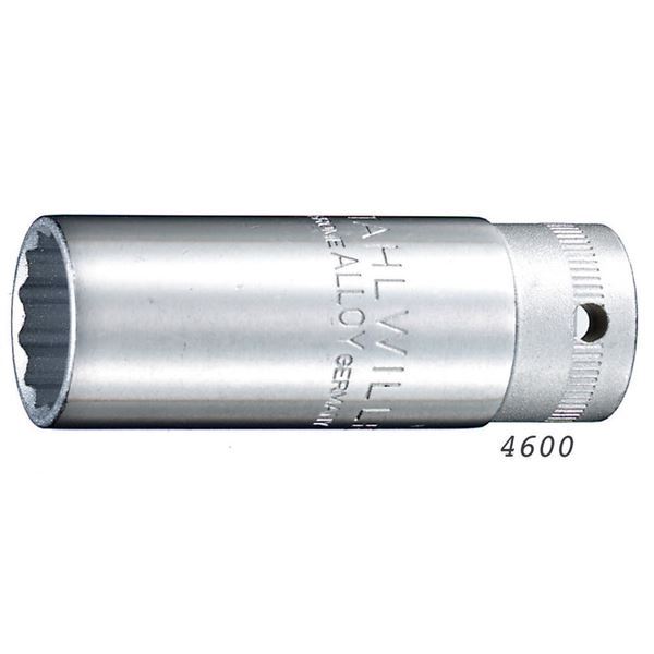 ■商品内容【ご注意事項】こちらは「STAHLWILLE（スタビレー） 4600-16-5／8 （3／8SQ）プラグソケット （02120036）」の商品ページです。商品画像に関連商品や部品が載っている場合がございます。ご注文前にスペック、用途のご確認をお願いいたします。●AS-drive(面接触)タイプ。●プラグは内部のラバーで保持。■商品スペック●差込角(”SQ)：3/8●サイズ(mm-”)：16-5/8●全長(L；mm)：60●ソケット部外径(d1；mm)：21.7●差し込み部外径(d2；mm)：19.5●ボルト接触部内面奥行き(t1；mm)：15●最大奥行き(t2；mm)：47.8●質量(g)：88■送料・配送についての注意事項●本商品の出荷目安は【2 - 5営業日　※土日・祝除く】となります。●お取り寄せ商品のため、稀にご注文入れ違い等により欠品・遅延となる場合がございます。●本商品は仕入元より配送となるため、沖縄・離島への配送はできません。[ 4600-16-5/8 ]