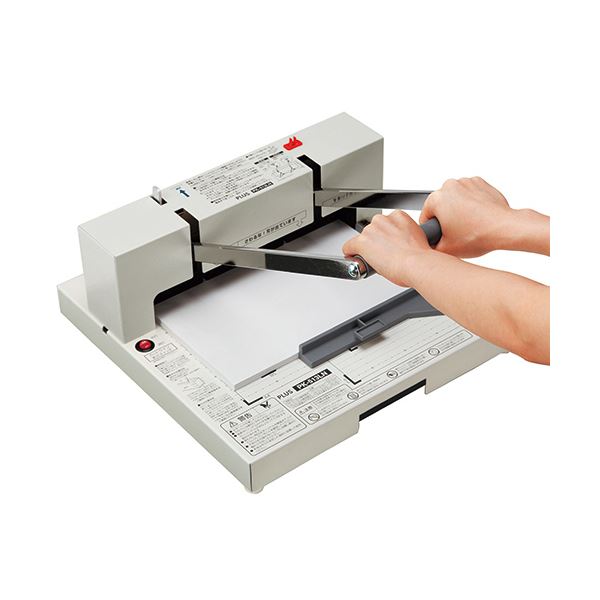 プラス かんたん替刃交換 断裁機裁断幅299mm（A4長辺） ホワイト PK-513LN 1台