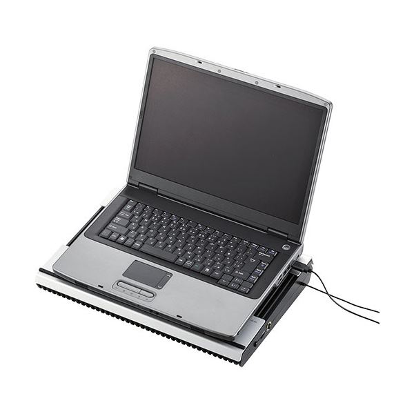 エレコムノートPC用クーラー(高耐久性×極冷) 15.4~17インチ対応 SX-CL23LBK 1台