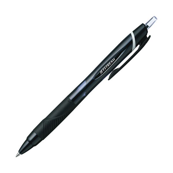 （まとめ）三菱鉛筆 油性ボールペン ジェットストリーム 0.7mm 黒 SXN15007.24 1セット（10本） 
