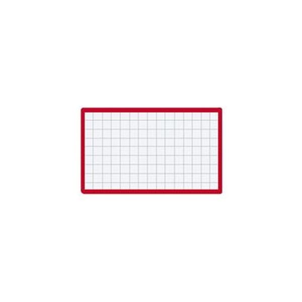 （まとめ）コクヨ マグネット見出し 43×74mm赤 マク-403R 1セット（10個）【×10セット】