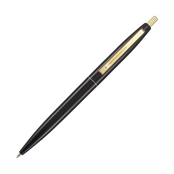 BIC 油性ボールペン クリックゴールド 0.5mm 黒 (軸色 ブラック) CFCGBLK05BLKJ 1セット(12本)