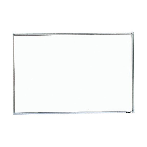 ■商品内容●スライド式吊金具2個付で壁掛けに最適です。■商品スペック種類：壁掛寸法：幅900×高さ600mm材質：板面:スチールホワイト、フレーム:アルミ、芯材:硬質パッキン材(古紙配合率80%以上)、吊金具:アルミ(スライド式)重量：4kg付属品：スライド式吊金具2個・カラーマグネット4個・ラーフル1個・マーカーペン黒・赤各1本その他仕様：●マグネット対応●ペントレー付(取付済)●ペントレー付(取付済)●板面色:白●枠色:シルバー●板面外寸(mm)縦×横:600×900●適合脚:M-23●質量(kg):4【キャンセル・返品について】商品注文後のキャンセル、返品はお断りさせて頂いております。予めご了承下さい。■送料・配送についての注意事項●本商品の出荷目安は【5 - 11営業日　※土日・祝除く】となります。●お取り寄せ商品のため、稀にご注文入れ違い等により欠品・遅延となる場合がございます。●本商品は仕入元より配送となるため、沖縄・離島への配送はできません。[ GH-122 ]
