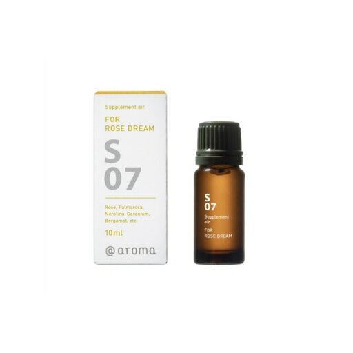 アットアロマ エッセンシャルオイル2本セット S07 ローズドリーム 10ml【代引不可】 アットアロマ エッセンシャルオイル2本セット S07 ローズドリーム 10ml【代引不可】