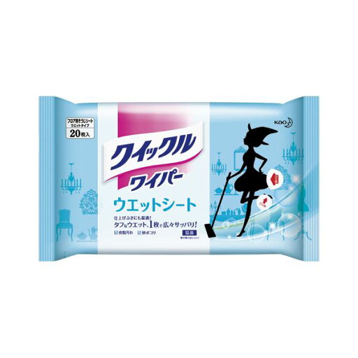 (まとめ) 花王 クイックルワイパー シート クイックルワイパー・ウエットシート 20枚入 【×3セット】 (まとめ) 花王 クイックルワイパー シート クイックルワイパー・ウエットシート 20枚入 【×3セット】