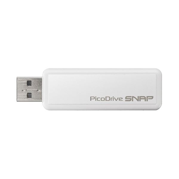 楽天Shop　E-ASU（まとめ） グリーンハウス USBフラッシュメモリピコドライブSNAP 8GB GH-UFD8GSN 1個 【×10セット】