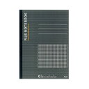 (まとめ) プラス ノートブック セミB5G罫5mm方眼 30枚 グレー NO-003GS 1冊 【×300セット】