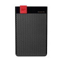 (まとめ)シリコンパワー ポータブルHDDDiamond D30 1TB ブラック SP010TBPHDD3SS3K 1台【×3セット】(2)