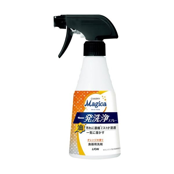 (まとめ) ライオン CHARMY Magica 一発洗浄スプレー 本体 300ml 1本 【×30セット】
