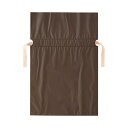 (まとめ)店研創意 ストア・エキスプレス 梨地リボン付ギフトバッグ ブラウン 24cm 1パック(20枚) 【×5セット】