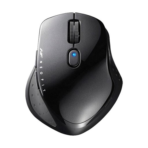 (まとめ) バッファロー 無線 BlueLED5ボタン ネオフィットマウス Sサイズ ブラック BSMBW510SBK 1個 【×5セット】 (まとめ) バッファロー 無線 BlueLED5ボタン ネオフィットマウス Sサイズ ブラック BSMBW510SBK 1個 【×5セット】