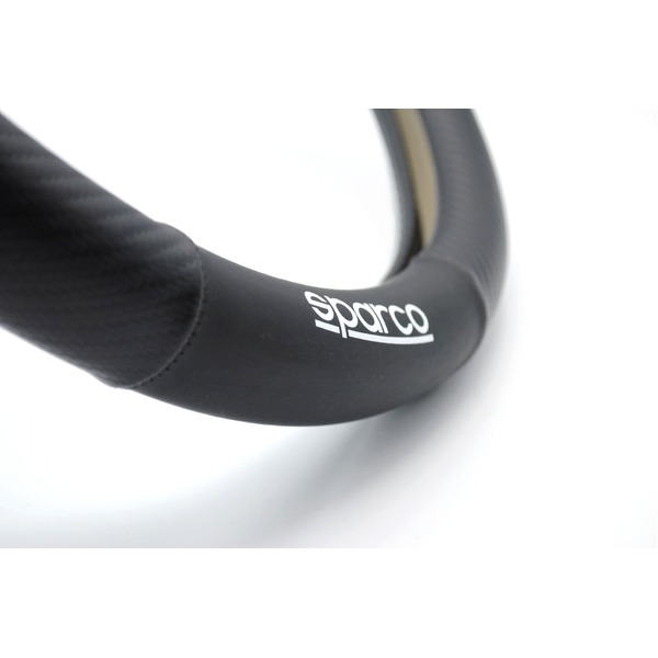 SPARCO-CORSA （スパルココルサ） ステアリングカバー Sサイズ カーボンブラック SPS127BKJ_S 3
