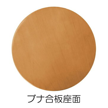 スタッキング スツール 【外リング付き 同色5脚セット ナチュラル×クロームメッキ】 RW-3C 幅41.5cm 日本製 【代引不可】