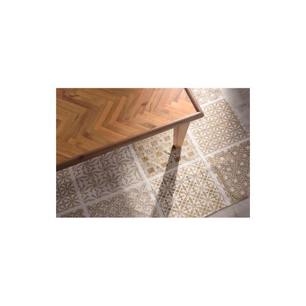 ラグマット 絨毯 130×190cm ベージュ TTR-146BE 長方形 インド製 コットン 綿 リビング ダイニング ベッドルーム 寝室 居間 [2]