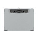 (まとめ)コクヨ 用箋挟B(クロス貼り) A5ヨコグレー ヨハ-21N 1セット(10枚) 【×2セット】