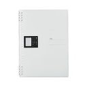 (まとめ) キングジム TEFRENU リングノート B5 透明 【×10セット】