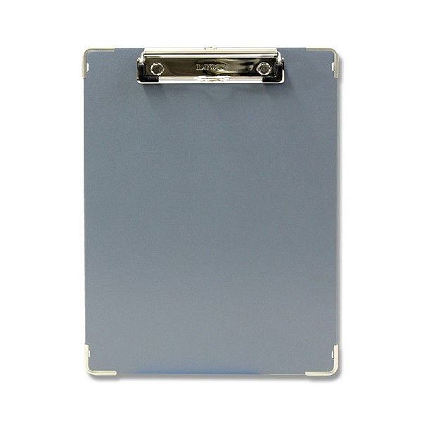 (まとめ) ライオン事務器 ボール用箋挟 B5タテ灰 CS-110 1セット(10枚) 【×5セット】