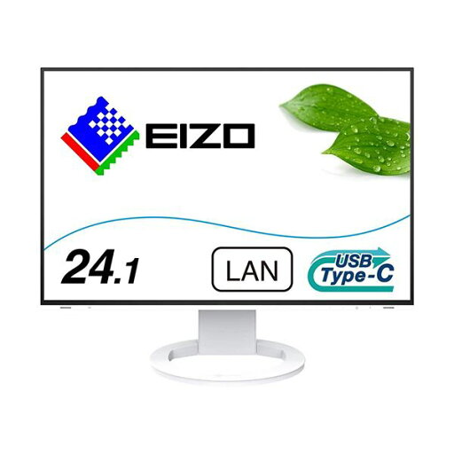 EIZO FlexScan 24.1型カラー液晶モニター ホワイト EV2495-WT 1台 EIZO FlexScan 24.1型カラー液晶モニター ホワイト EV2495-WT 1台