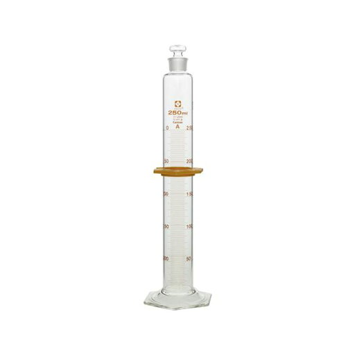 有栓メスシリンダー カスタムA 250mL 【026580-250】 有栓メスシリンダー カスタムA 250mL 【026580-250】