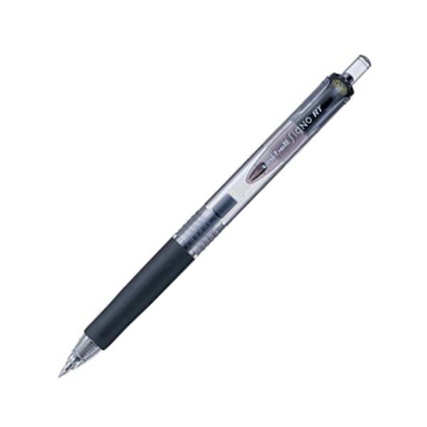 （まとめ） 三菱鉛筆 ゲルインクボールペンユニボール シグノ RT ノック式 0.38mm 黒 UMN103.24 1本 