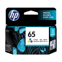 (まとめ)HP HP65 インクカートリッジカラー N9K01AA 1個 【×3セット】