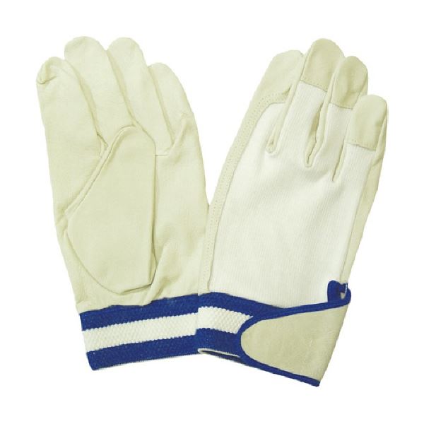 (まとめ) 富士グローブ EX-234 白 M 5967 1双 【×5セット】