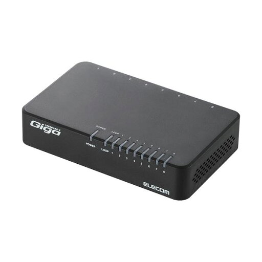 (まとめ)エレコム 1000BASE-T対応スイッチングハブ 8ポート プラスチック筐体 ブラック EHC-G08PA2-B 1台【×2セット】 (まとめ)エレコム 1000BASE-T対応スイッチングハブ 8ポート プラスチック筐体 ブラック EHC-G08PA2-B 1台【×2セット】