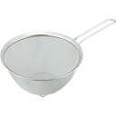 ステンレス 片手ざる/調理器具 【20cm】 スタッキング式 ハンドル 足付き 丈夫 SUIグート 〔キッチン 台所〕(3)