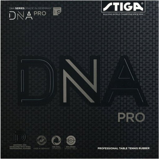 STIGA(スティガ) テンション系裏ソフトラバー DNA PRO S ディーエヌエー プロ S ブラック 特厚 STIGA(スティガ) テンション系裏ソフトラバー DNA PRO S ディーエヌエー プロ S ブラック 特厚