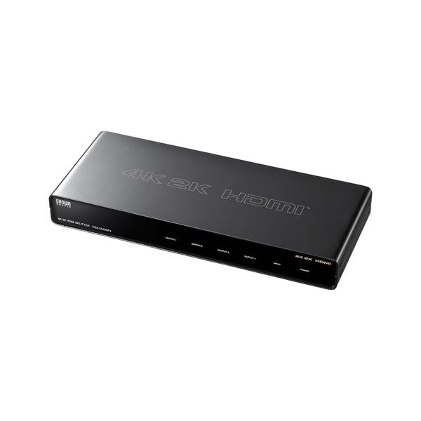 サンワサプライ 4K2K対応HDMI分配器(4分配) VGA-UHDSP4