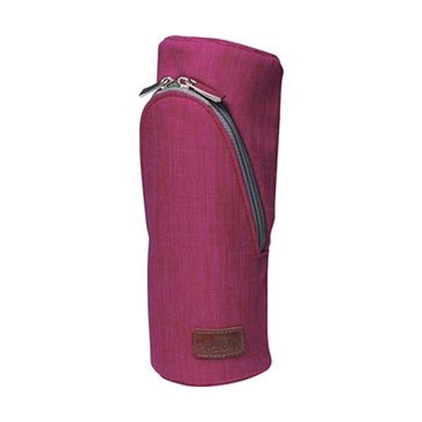 (まとめ)ソニック スマ・スタ カーム立つペンケース ピンク FD-1607-P 1個【×10セット】