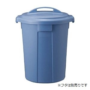 TRUSCO PPペール丸型 本体90L ブルー TPPM-90-B 1個(フタ別売) TRUSCO PPペール丸型 本体90L ブルー TPPM-90-B 1個(フタ別売)