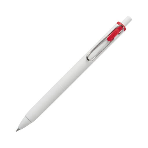 (まとめ)三菱鉛筆 ゲルインクボールペン ユニボール ワン 0.38mm 赤 (軸色:オフホワイト) UMNS38.15 1本 【×50セット】 (まとめ)三菱鉛筆 ゲルインクボールペン ユニボール ワン 0.38mm 赤 (軸色:オフホワイト) UMNS38.15 1本 【×50セット】