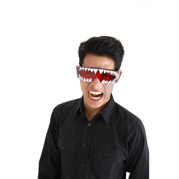 （まとめ）ELOPE Shark Glasses（シャークサングラス）【×2点セット】【代引不可】