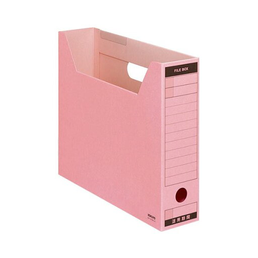 (まとめ)コクヨ ファイルボックス-FS(Bタイプ)A4ヨコ 背幅75mm ピンク A4-SFBN-P 1セット(5冊)【×5セット】 (まとめ)コクヨ ファイルボックス-FS(Bタイプ)A4ヨコ 背幅75mm ピンク A4-SFBN-P 1セット(5冊)【×5セット】