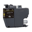 (まとめ) ブラザー インクカートリッジ イエローLC3117Y 1個 【×10セット】