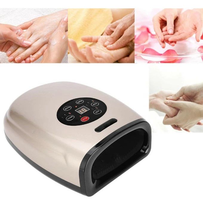 ハンドケア 手首冷え ハンドマッサージ ハンド 手のひら マッサージ 機器 マッサージ器 コードレス ハンドマッサージ機 機 ハンドマッサージ機 おしゃれ ヒーター付 ハンドリフレ 指先 片手 男女兼用 グッズ 無線USB充電式