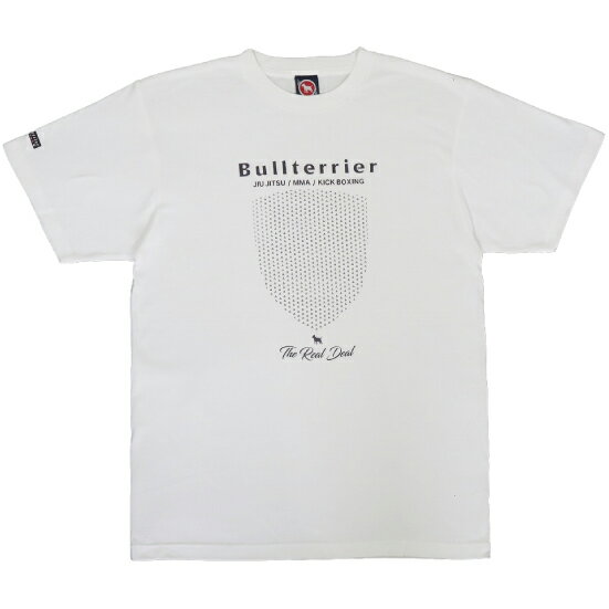 ブルテリア bj-550 BULL TERRIER Tシャツ Komon 白 ブラジリアン 柔術