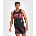 VENUM ヴェナム Adrenaline メンズタンクトップ - レッド ベナム VENUM-05178-100 スリーブレス 格闘技 キックボクシング 総合