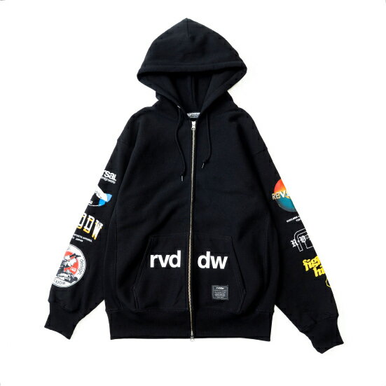 リバーサル トップス ダブルジップ パーカー reversal 25 ALL STAR ZIP HOODIE
