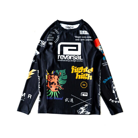 リバーサル ラッシュガード 長袖 ロングスリーブ reversal ALL STAR LONG RASH GUARD