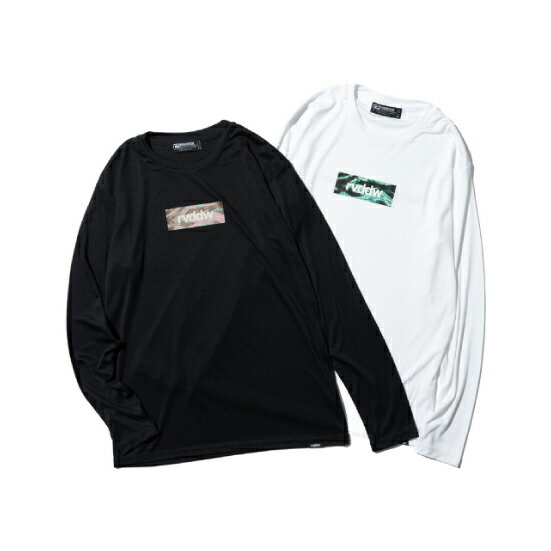 リバーサル Tシャツ ドライ 長袖 ロングスリーブ reversal POUNCER CAMO BOX LOGO DRY LONG SLEEVE